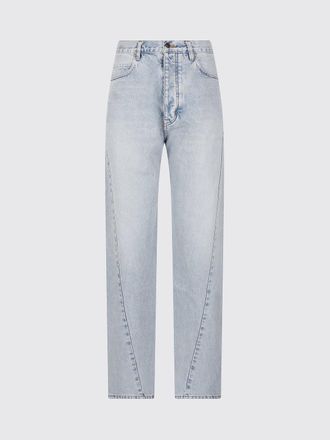 Balenciaga Jeans Woman color Denim