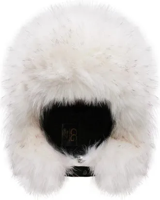 Cesare Gaspari Accessoires, Dames, Zwart, ONE Size, Polyester, Irina Hoed
