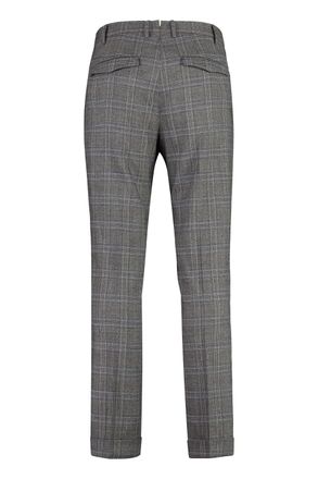 Pantaloni Torino Mens Virgin Wool Trousers Grey Chinos