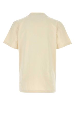 Alexander McQueen 847750qtad5 997 Gessoiceblue Tcottonrcotton T-Shirt T-shirts And Polos