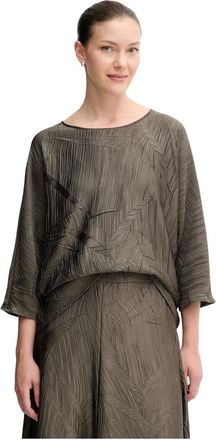 Joseph Ribkoff Dames, Blouses & Shirts, Groen, Maat: 2XL Satijn