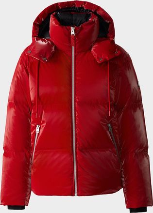 Mackage Men & apos;s Kent-Glo High-Gloss Hooded Down Jacket