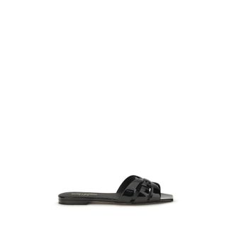 Saint Laurent Dames, Schoenen, Zwart, Maat: 36 1/2 EU Leer