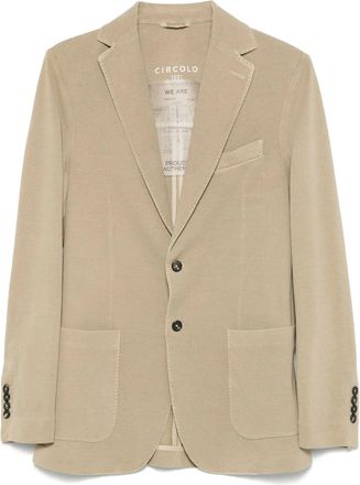 Circolo 1901 Blazer con lavorazione a nido dape - Verde