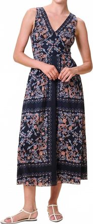 Cleobella Constance Ankle Maxi Dress In Dark La Ramos
