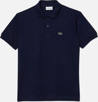 Lacoste Mens Mens Midnight Blue Lacoste L1212 Classic Polo T-Shirt - Navy - Size: 40