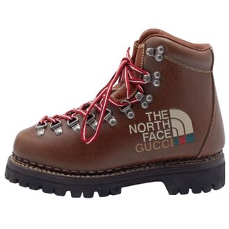 Gucci (WMNS) Gucci Ankle Boot x The North Face Brown 655398-17U10-2560