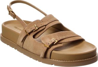 SIMKHAI Simkhai Carey Suede Sport Sandal