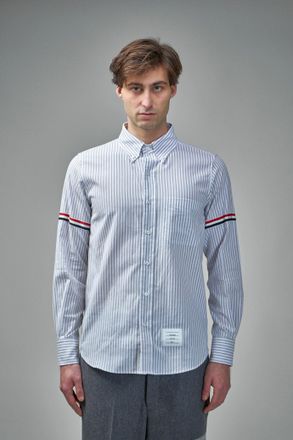 Thom Browne Madras Cotton Armband Shirt