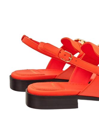 Ferragamo Gancini Sandal - Orange