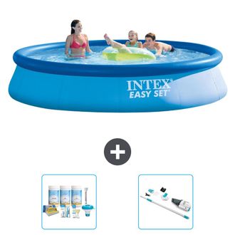 Intex Piscina Easy Set Redonda - 396x84 Cm - 5-piezas S30731