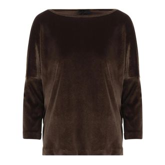 F.it Shirt met klepzakken en knoopsluiting - Dames - Blouses - Bruin - 3XL - Polyester - Overhemden