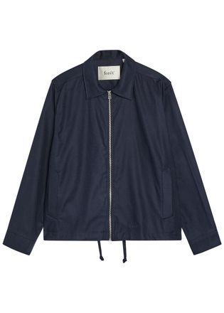 For&eacute;t For&eacute;t Loft Cotton Overshirt - Navy - Xxl