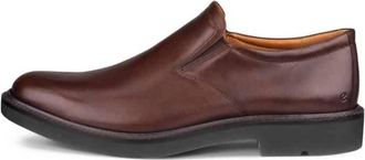 Ecco Mens London Metropole Derby Shoes In Cocoa Brown