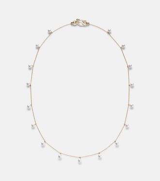 Sophie Bille Brahe Lou Lou 14kt gold necklace with freshwater pearls