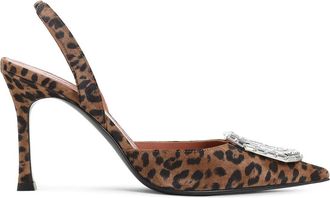 Amina Muaddi Camelia 90 Sling