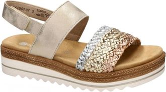 Remonte D0Q56-90 Sandalen - Dames - Sandalen - Geel - 40 EU - Schoenen