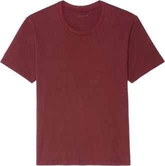 Zadig&Voltaire T-shirt con stampa - Rosso