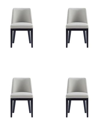 Manhattan Comfort Set Of 4 Gansevoort Dining Chairs