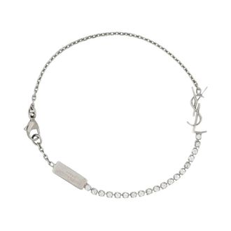 Saint Laurent Bracelets - Heren - Accessoires - Grijs - Maat: L
