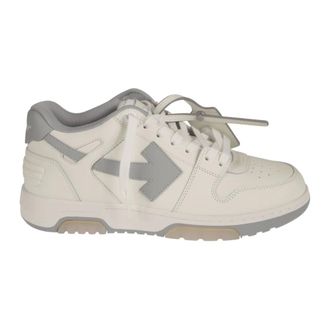 Off-white Schoenen, Heren, Wit, 41 1/2 EU, Leer, Out Of Office Sneakers