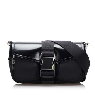 Prada Pre-owned Prada Re-Nylon & Spazzolato Pocket Crossbody 1BD295