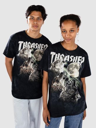 Thrasher Wolves T-Shirt groen