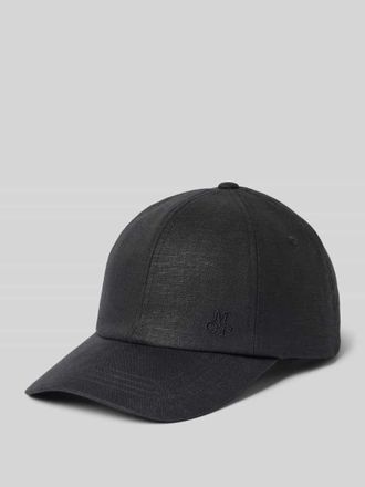 Marc O'Polo Basecap aus reinem Leinen in Black, Gr&ouml;&szlig;e 1
