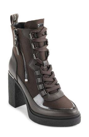 DKNY Toia Platform Bootie in Espresso at Nordstrom Rack, Size 9.5