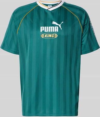 Puma Regular Fit Jersey mit Logo-Print in Bottle, Gr&ouml;&szlig;e XXL