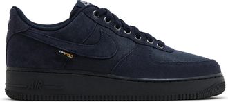 Nike HQ3822-400 AIR Force 1 07 Men Dark Obsidian/Dark Obsidian-Black UK 6