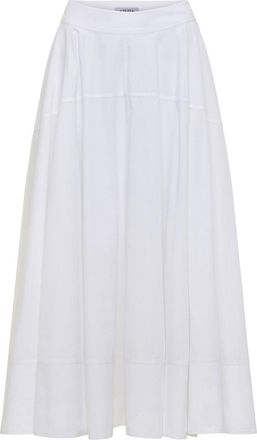 Azeeza Gonna midi Avani - Bianco