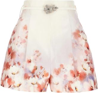 Zimmermann Casual Tops en Shorts Collectie - Dames - Bermuda - Veelkleurig - M - Katoen - Korte Broeken