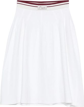 Marni Logo Waistband Skirt