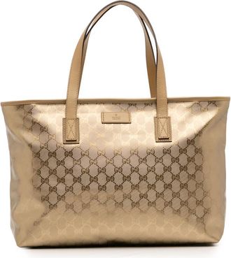 Gucci Pre-owned Gucci Medium GG Imprime Tote 211137 486628