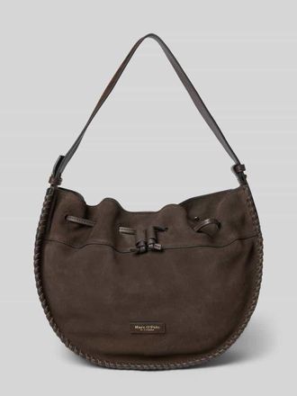 Marc O'Polo Henkeltasche aus echtem Kalbsleder in Dunkelbraun, Gr&ouml;&szlig;e 1