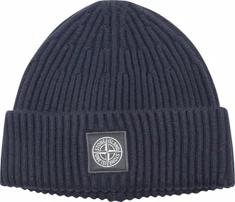 Stone Island RWS Ribbed Knit Beanie