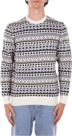 Barbour Hombre, Jerseys, Blanco, Talla: L