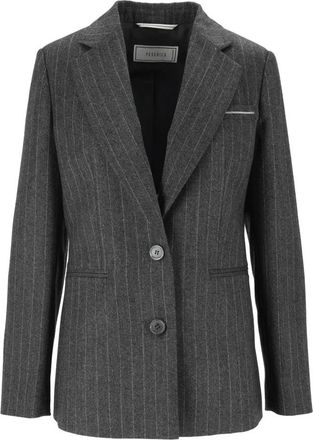 PESERICO Giacca - Dames - Blazers - Grijs - L - Jassen