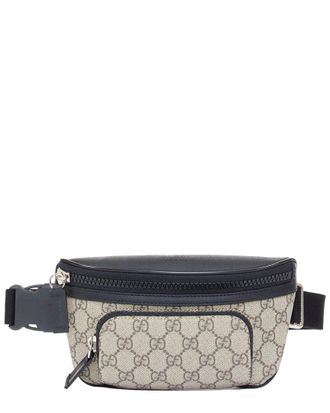 Gucci Greygg Supreme Canvas & Leather Eden Belt Bag (Authentic Pre-Loved)
