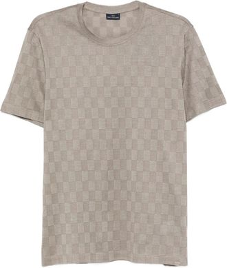 Paul & Shark T-shirt a quadri - Grigio