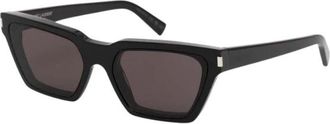 Saint Laurent Zonnebrillen - Dames - Zonnebrillen - Zwart - 57 MM - Accessoires