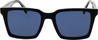 Tommy Hilfiger TO-1051598 Eco Acetate Square Sunglasses - Black