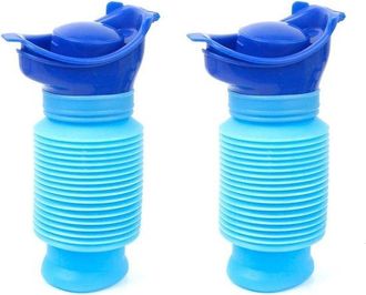 OEM Orinal Masculino - Con Tapa - Botella Para Orina - Botella Para Pip&iacute; - 750 Ml - Plegable - 2 Piezas - &iexcl;imprescindible