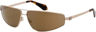 Palm Angels Zonnebrillen - unisex - Zonnebrillen - Bruin - 64 MM - Accessoires