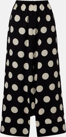 Junya Watanabe Pantalones anchos con lunares