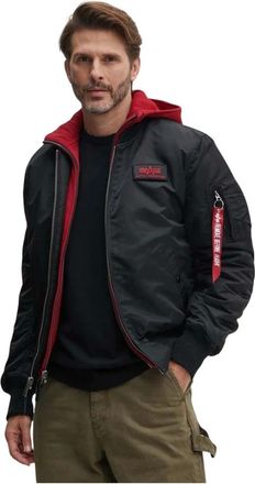 Alpha Industries Uomo, Giacche, Nero, M, new