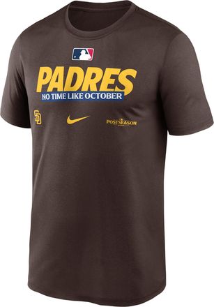 Nike San Diego Padres 2026 Postseason Authentic Collection Legend Nike Mens Dri-FIT MLB T-Shirt in Brown | NKGK20QPYW-D28