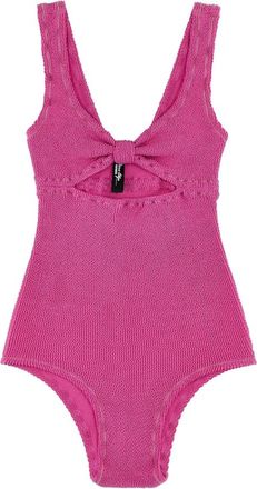 Rotate Reina Olga Crinkle Badpak - Dames - Badpakken - Roze - ONE Size - Badmode