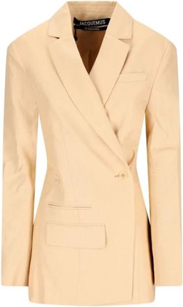 Jacquemus Donna, Giacche, Beige, S, new